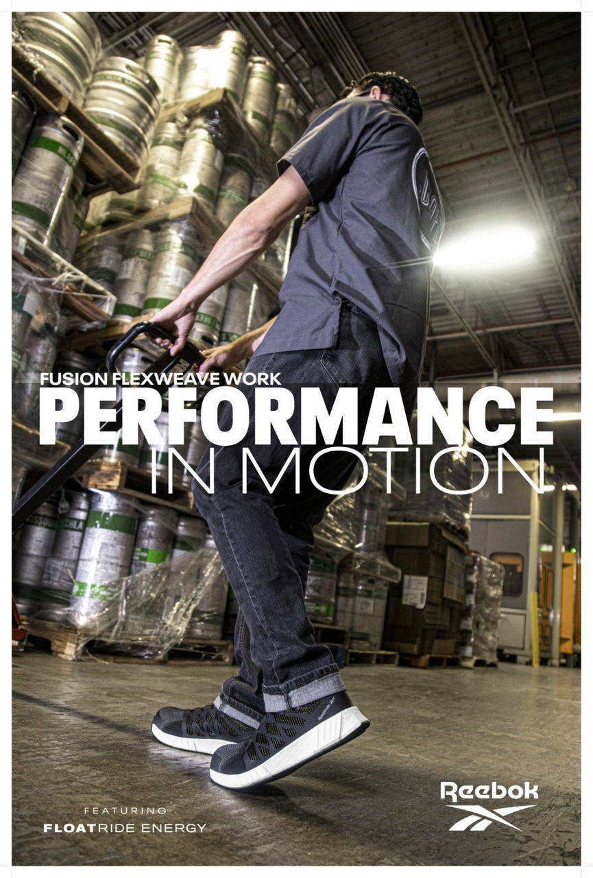 Reebok men's top fusion flexweave